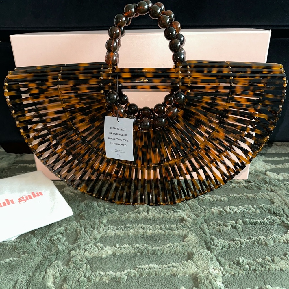 Cult Gaia Fan Ark top handle bag - Picture 2 of 6